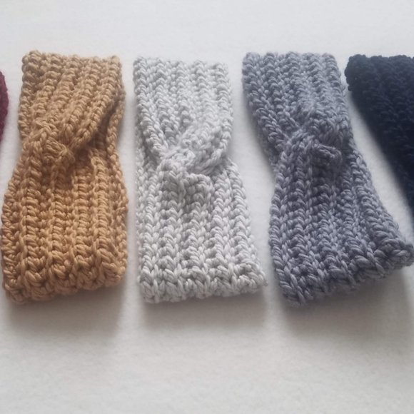 Crochet winter Headband - Picture 3 of 8